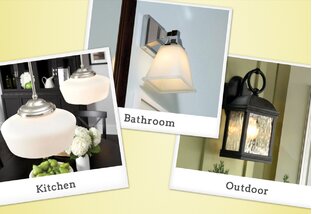 Buy Lighting for Every Area!