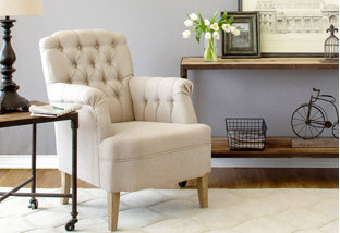 Buy Touch of Chic: Accent Furniture & Lighting!
