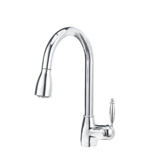 Blanco Grace II Single Handle Deck Mounted Kitchen Faucet with Dual ...