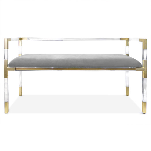 Jonathan Adler Jacques Metal Entryway Bench AllModern