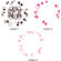 Alphabet Garden Designs Fancy Dots and Circles Wall Decal