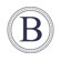 Alphabet Garden Designs Single Timeless Monogram Wall Decal
