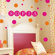 Alphabet Garden Designs Personalized Dots Wall Decal