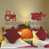 Alphabet Garden Designs Tractor or Plane Wall Decal