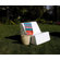 La-Fete Armless Lounge Chair with Massage Pillow