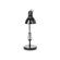 Catalina Lighting Desk Lamp with Adjustable Arm and Shade in Black