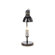 Catalina Lighting Desk Lamp with Adjustable Arm and Shade in Black