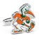 Cufflinks Inc. NCAA Vintage University of Miami Hurricanes Cufflinks