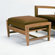 Kingsley Bate Amalfi Ottoman with Cushion