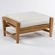 Kingsley Bate Amalfi Ottoman with Cushion