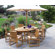 Kingsley Bate Essex Oval Extension Dining Table 100"