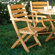 Kingsley Bate Gearhart Folding Dining Arm Chair