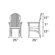 Kingsley Bate Hampton 7 Piece Dining Set