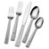 Pfaltzgraff Manhattan Frost 53 Piece Flatware Set
