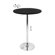 LumiSource Adjustable Bar Table with Black Top