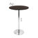LumiSource Adjustable Bar Table with Brown Top