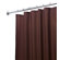 InterDesign Waterproof Shower Curtain/Liner in Chocolate