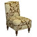 Skyline Furniture Athens Bittersweet Fabric Slipper Chair