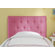 Skyline Furniture Tufted Micro-Suede Upholstered Headboard