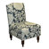 Skyline Furniture Athens Bittersweet Fabric Slipper Chair