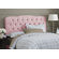Skyline Furniture Tufted Arch Upholstered Headboard