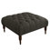 Skyline Furniture Tufted Fabric Cocktail Ottoman