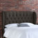Skyline Furniture Tufted Wingback Linen Headboard