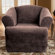 Sure-Fit Stretch Royal Diamond T-Cushion Chair Slipcover