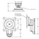 Chief Manufacturing Small Pitch/Pivot Wall Mount for 10" - 32" TVs