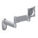 Chief Manufacturing Height Adjustable Dual Arm Wall Monitor Mount for 10 - 30" Screens