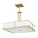 ILEX Lighting Hatbox Square Pendant with Quad Stem