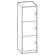 Ironwood Solid HPL Door Music Storage: 3 Equal Compartments