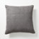 Villa Home Illusion Textured Willow Basket Weave Pillow in Ash