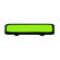 Hot Knobs Borders Cabinet Pull in Spring Green with Black Border
