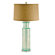 Lamp Works Recycled Glass Cylindrical Table Lamp in Green