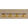 Toltec Lighting Round 4 Light Billiard Pendant