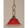 Toltec Lighting Swan 1 Light Mini Pendant