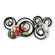 Umbra Ringlet Metal Wall Mounted Photo Holder