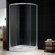 Dreamline Sparkle Sliding Door Shower Enclosure with Base and Backwall