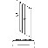 Dreamline Visions Sliding Door Shower Set with 30" x 60" Amazon Base and Left Drain