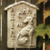 OrlandiStatuary Animals Beware of Dog Plauque Wall Decor