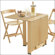 Foppapedretti Casa Cartesio Folding Table in Natural