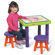 Grow 'n Up Crayola Sit 'n Draw Play Kids' 3 Piece Table and Stool Set