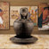 Design Toscano ImSety Iron Canopic Jar on Ritual Plate