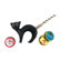 Design Toscano Cat Bottle Opener with Corkscrew Tail