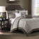 Madison Park Cascade 6 Piece Duvet Set in Taupe