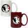 Great American Products NCAA Primary Logo Mug (Set of 2)