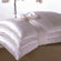 kumi kookoon Basics Double Silk-Filled Pillow in White