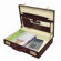 Goodhope Bags Leatherette Attache Briefcase