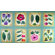 Custom Printed Rugs Botanical Flower Tiles Doormat